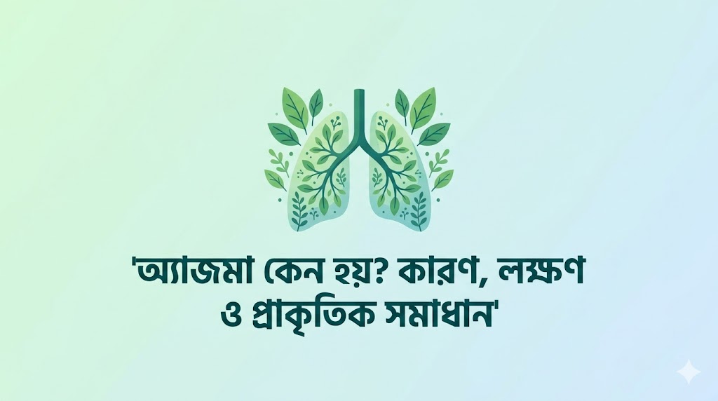 অ্যাজমা কেন হয়? কারণ, লক্ষণ ও প্রাকৃতিক সমাধান